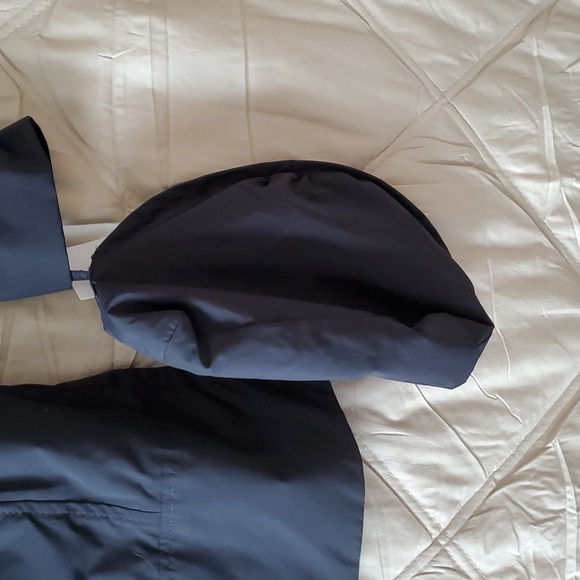 XS/TP Cole Haan Women's Packable Rain Jacket with Hood and Bow XS/TP - Picture 8 of 13